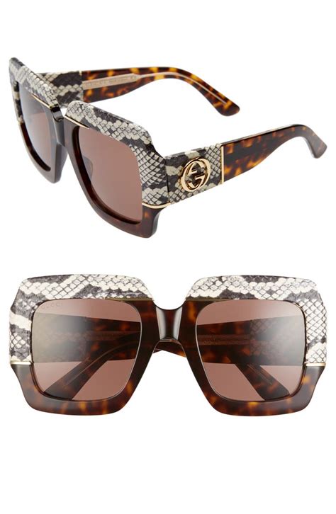 gucci snake skin glasses|Gucci Sunglasses for Women .